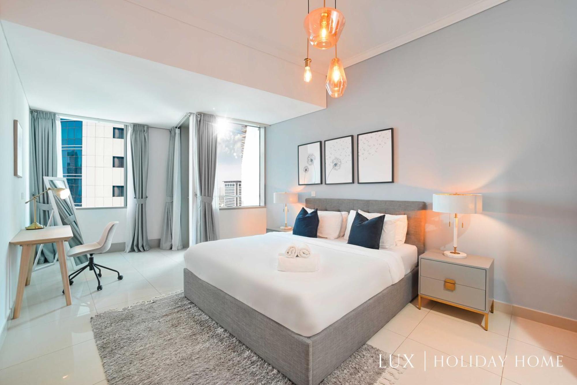 דובאי Lux The Marina Ocean View Suite 1 מראה חיצוני תמונה